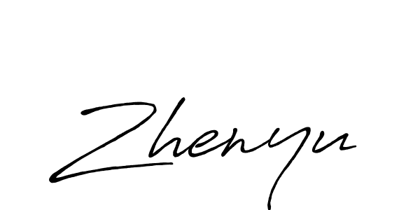 Best and Professional Signature Style for Zhenyu. Antro_Vectra_Bolder Best Signature Style Collection. Zhenyu signature style 7 images and pictures png