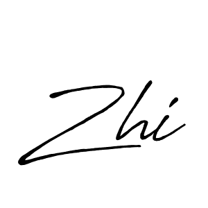 It looks lik you need a new signature style for name Zhi. Design unique handwritten (Antro_Vectra_Bolder) signature with our free signature maker in just a few clicks. Zhi signature style 7 images and pictures png