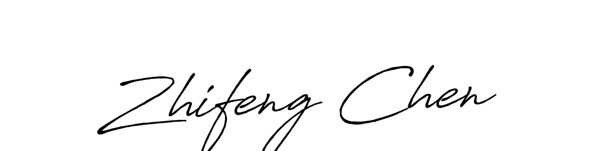 Use a signature maker to create a handwritten signature online. With this signature software, you can design (Antro_Vectra_Bolder) your own signature for name Zhifeng Chen. Zhifeng Chen signature style 7 images and pictures png