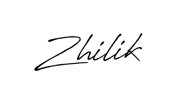 Here are the top 10 professional signature styles for the name Zhilik. These are the best autograph styles you can use for your name. Zhilik signature style 7 images and pictures png