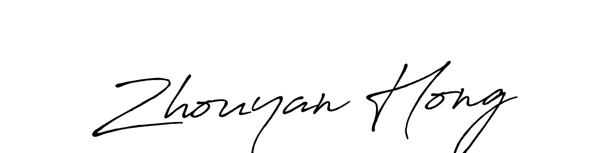 Make a short Zhouyan Hong signature style. Manage your documents anywhere anytime using Antro_Vectra_Bolder. Create and add eSignatures, submit forms, share and send files easily. Zhouyan Hong signature style 7 images and pictures png