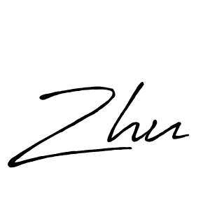 How to Draw Zhu signature style? Antro_Vectra_Bolder is a latest design signature styles for name Zhu. Zhu signature style 7 images and pictures png