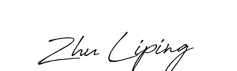 How to Draw Zhu Liping signature style? Antro_Vectra_Bolder is a latest design signature styles for name Zhu Liping. Zhu Liping signature style 7 images and pictures png