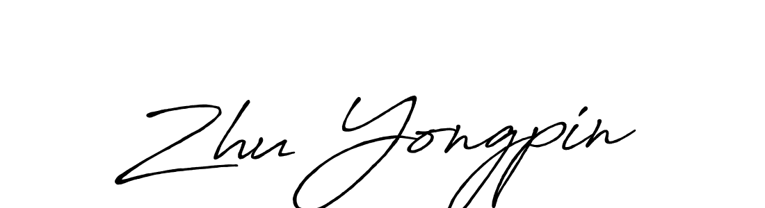 It looks lik you need a new signature style for name Zhu Yongpin. Design unique handwritten (Antro_Vectra_Bolder) signature with our free signature maker in just a few clicks. Zhu Yongpin signature style 7 images and pictures png