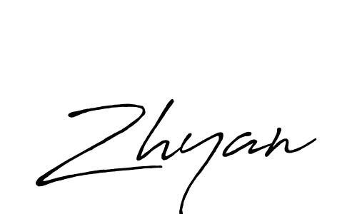 Antro_Vectra_Bolder is a professional signature style that is perfect for those who want to add a touch of class to their signature. It is also a great choice for those who want to make their signature more unique. Get Zhyan name to fancy signature for free. Zhyan signature style 7 images and pictures png