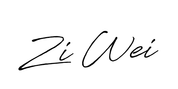 Best and Professional Signature Style for Zi Wei. Antro_Vectra_Bolder Best Signature Style Collection. Zi Wei signature style 7 images and pictures png