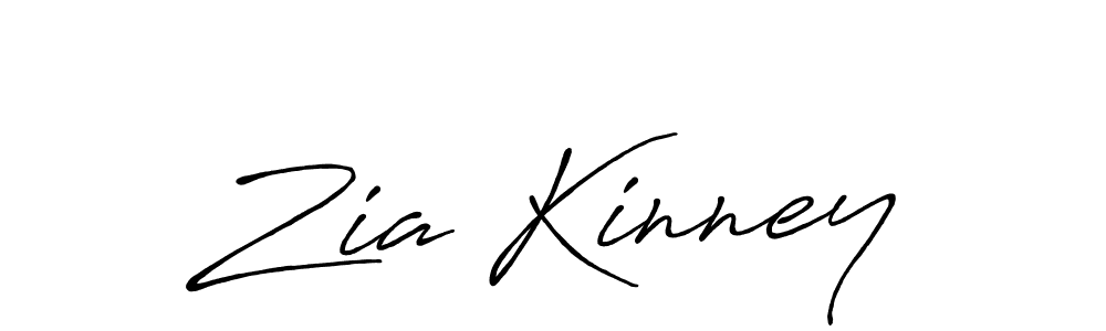 Make a beautiful signature design for name Zia Kinney. Use this online signature maker to create a handwritten signature for free. Zia Kinney signature style 7 images and pictures png