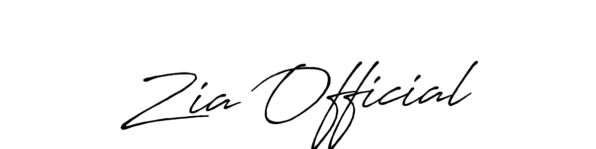 How to Draw Zia Official signature style? Antro_Vectra_Bolder is a latest design signature styles for name Zia Official. Zia Official signature style 7 images and pictures png
