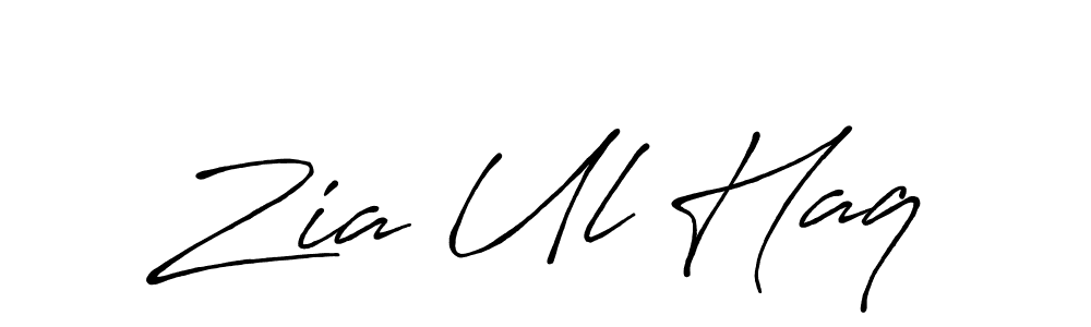 if you are searching for the best signature style for your name Zia Ul Haq. so please give up your signature search. here we have designed multiple signature styles  using Antro_Vectra_Bolder. Zia Ul Haq signature style 7 images and pictures png