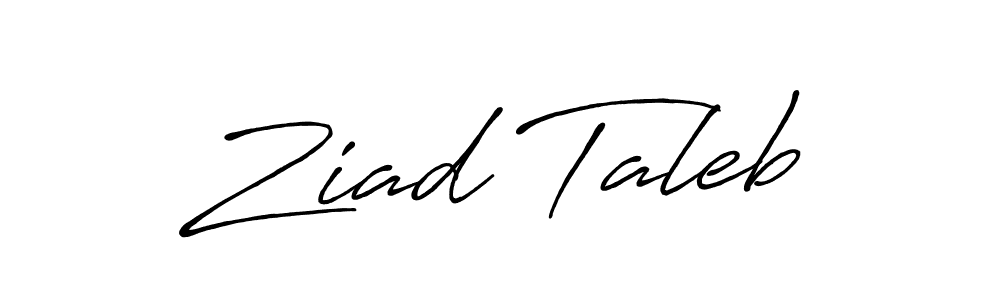 Also we have Ziad Taleb name is the best signature style. Create professional handwritten signature collection using Antro_Vectra_Bolder autograph style. Ziad Taleb signature style 7 images and pictures png