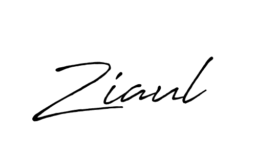 Also we have Ziaul name is the best signature style. Create professional handwritten signature collection using Antro_Vectra_Bolder autograph style. Ziaul signature style 7 images and pictures png