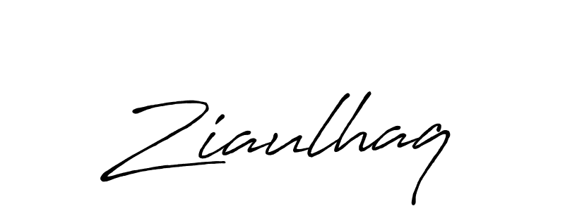 How to make Ziaulhaq signature? Antro_Vectra_Bolder is a professional autograph style. Create handwritten signature for Ziaulhaq name. Ziaulhaq signature style 7 images and pictures png