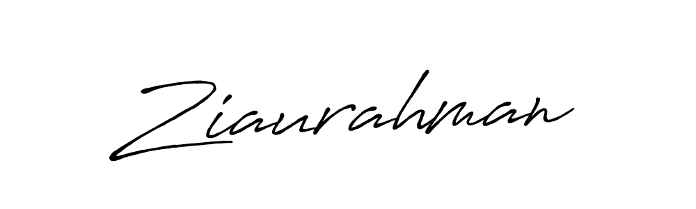 How to make Ziaurahman name signature. Use Antro_Vectra_Bolder style for creating short signs online. This is the latest handwritten sign. Ziaurahman signature style 7 images and pictures png