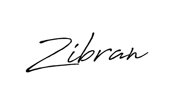 How to make Zibran signature? Antro_Vectra_Bolder is a professional autograph style. Create handwritten signature for Zibran name. Zibran signature style 7 images and pictures png