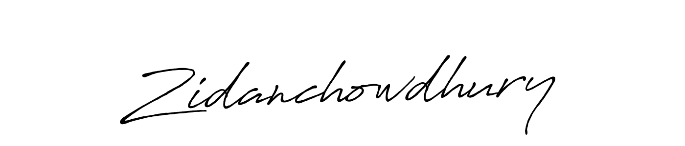 Also You can easily find your signature by using the search form. We will create Zidanchowdhury name handwritten signature images for you free of cost using Antro_Vectra_Bolder sign style. Zidanchowdhury signature style 7 images and pictures png