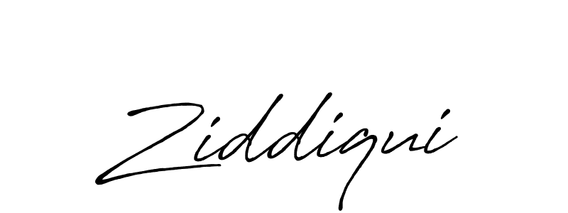 Use a signature maker to create a handwritten signature online. With this signature software, you can design (Antro_Vectra_Bolder) your own signature for name Ziddiqui. Ziddiqui signature style 7 images and pictures png