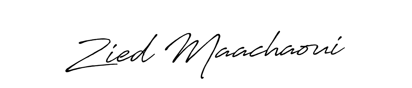 Best and Professional Signature Style for Zied Maachaoui. Antro_Vectra_Bolder Best Signature Style Collection. Zied Maachaoui signature style 7 images and pictures png