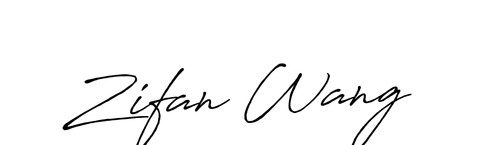 Similarly Antro_Vectra_Bolder is the best handwritten signature design. Signature creator online .You can use it as an online autograph creator for name Zifan Wang. Zifan Wang signature style 7 images and pictures png