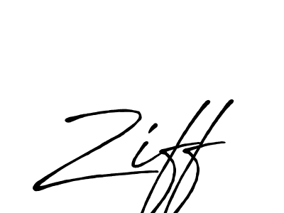 Antro_Vectra_Bolder is a professional signature style that is perfect for those who want to add a touch of class to their signature. It is also a great choice for those who want to make their signature more unique. Get Ziff name to fancy signature for free. Ziff signature style 7 images and pictures png