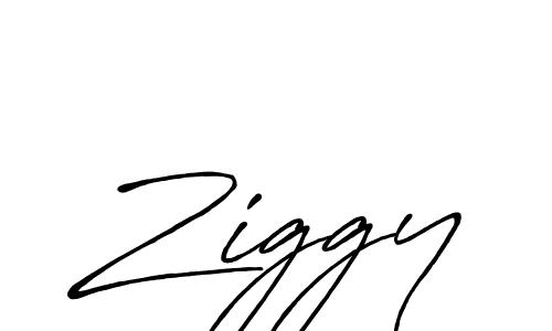 Design your own signature with our free online signature maker. With this signature software, you can create a handwritten (Antro_Vectra_Bolder) signature for name Ziggy. Ziggy signature style 7 images and pictures png