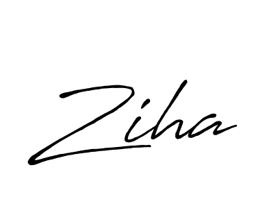 Antro_Vectra_Bolder is a professional signature style that is perfect for those who want to add a touch of class to their signature. It is also a great choice for those who want to make their signature more unique. Get Ziha name to fancy signature for free. Ziha signature style 7 images and pictures png