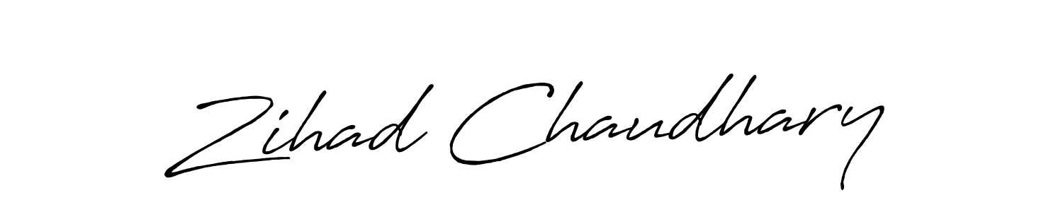 Once you've used our free online signature maker to create your best signature Antro_Vectra_Bolder style, it's time to enjoy all of the benefits that Zihad Chaudhary name signing documents. Zihad Chaudhary signature style 7 images and pictures png