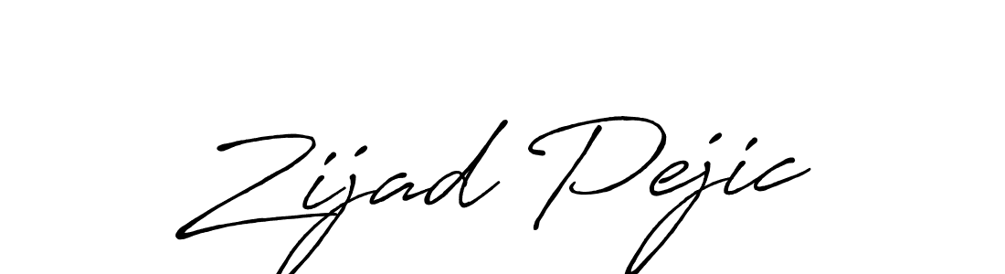 Make a short Zijad Pejic signature style. Manage your documents anywhere anytime using Antro_Vectra_Bolder. Create and add eSignatures, submit forms, share and send files easily. Zijad Pejic signature style 7 images and pictures png