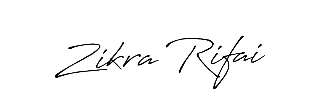 Antro_Vectra_Bolder is a professional signature style that is perfect for those who want to add a touch of class to their signature. It is also a great choice for those who want to make their signature more unique. Get Zikra Rifai name to fancy signature for free. Zikra Rifai signature style 7 images and pictures png