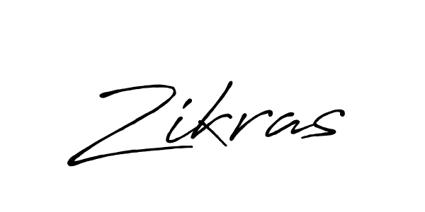 Make a beautiful signature design for name Zikras. Use this online signature maker to create a handwritten signature for free. Zikras signature style 7 images and pictures png