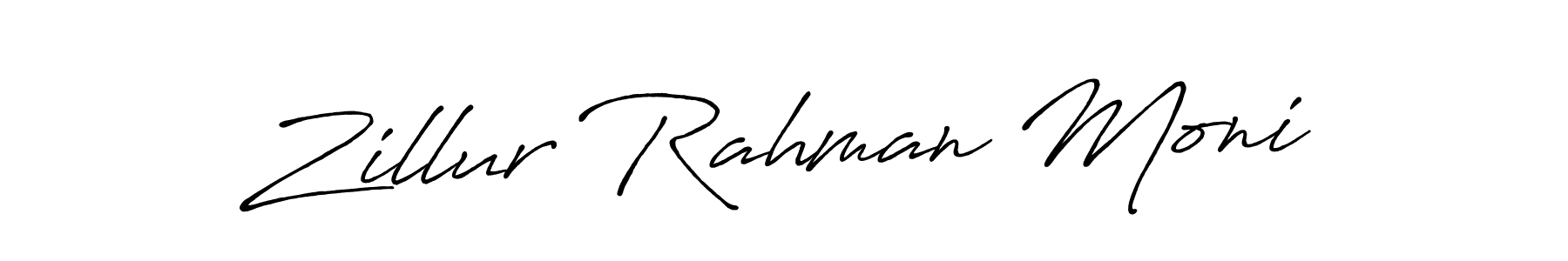 Also You can easily find your signature by using the search form. We will create Zillur Rahman Moni name handwritten signature images for you free of cost using Antro_Vectra_Bolder sign style. Zillur Rahman Moni signature style 7 images and pictures png