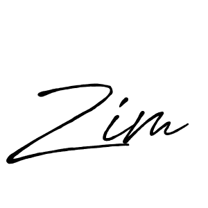 The best way (Antro_Vectra_Bolder) to make a short signature is to pick only two or three words in your name. The name Zim include a total of six letters. For converting this name. Zim signature style 7 images and pictures png