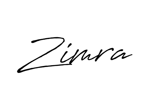 Use a signature maker to create a handwritten signature online. With this signature software, you can design (Antro_Vectra_Bolder) your own signature for name Zimra. Zimra signature style 7 images and pictures png