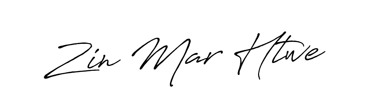 How to make Zin Mar Htwe signature? Antro_Vectra_Bolder is a professional autograph style. Create handwritten signature for Zin Mar Htwe name. Zin Mar Htwe signature style 7 images and pictures png