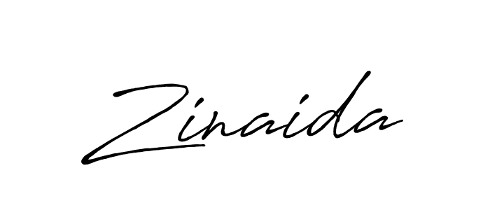 Use a signature maker to create a handwritten signature online. With this signature software, you can design (Antro_Vectra_Bolder) your own signature for name Zinaida. Zinaida signature style 7 images and pictures png