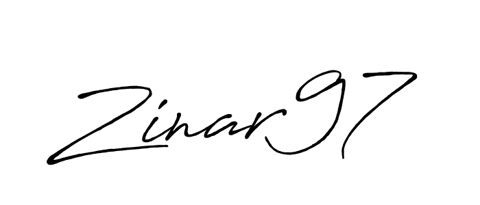 Antro_Vectra_Bolder is a professional signature style that is perfect for those who want to add a touch of class to their signature. It is also a great choice for those who want to make their signature more unique. Get Zinar97 name to fancy signature for free. Zinar97 signature style 7 images and pictures png