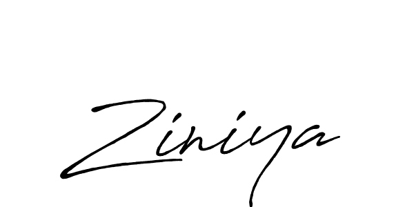 Best and Professional Signature Style for Ziniya. Antro_Vectra_Bolder Best Signature Style Collection. Ziniya signature style 7 images and pictures png