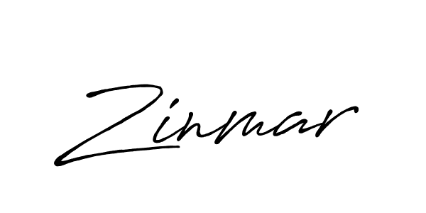 Also You can easily find your signature by using the search form. We will create Zinmar name handwritten signature images for you free of cost using Antro_Vectra_Bolder sign style. Zinmar signature style 7 images and pictures png