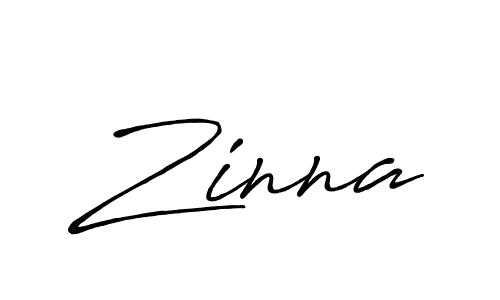 Once you've used our free online signature maker to create your best signature Antro_Vectra_Bolder style, it's time to enjoy all of the benefits that Zinna name signing documents. Zinna signature style 7 images and pictures png