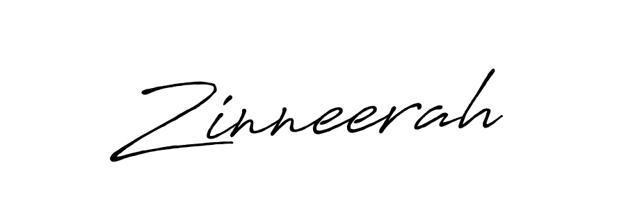 The best way (Antro_Vectra_Bolder) to make a short signature is to pick only two or three words in your name. The name Zinneerah include a total of six letters. For converting this name. Zinneerah signature style 7 images and pictures png