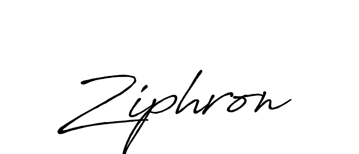 Design your own signature with our free online signature maker. With this signature software, you can create a handwritten (Antro_Vectra_Bolder) signature for name Ziphron. Ziphron signature style 7 images and pictures png