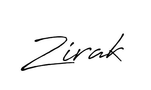 Make a beautiful signature design for name Zirak. Use this online signature maker to create a handwritten signature for free. Zirak signature style 7 images and pictures png