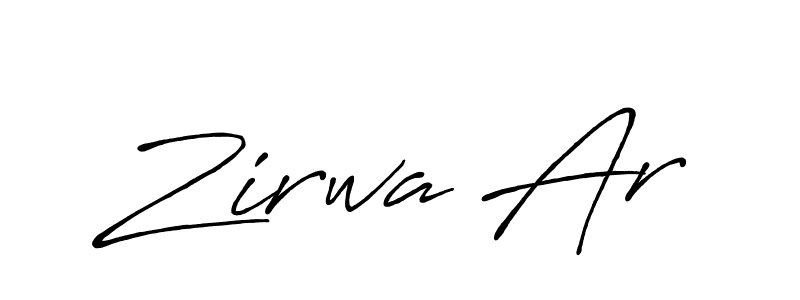 Make a short Zirwa Ar signature style. Manage your documents anywhere anytime using Antro_Vectra_Bolder. Create and add eSignatures, submit forms, share and send files easily. Zirwa Ar signature style 7 images and pictures png