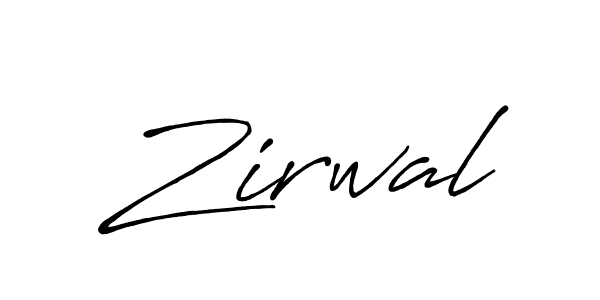 Also You can easily find your signature by using the search form. We will create Zirwal name handwritten signature images for you free of cost using Antro_Vectra_Bolder sign style. Zirwal signature style 7 images and pictures png