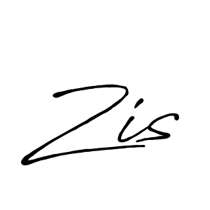 How to Draw Zis signature style? Antro_Vectra_Bolder is a latest design signature styles for name Zis. Zis signature style 7 images and pictures png