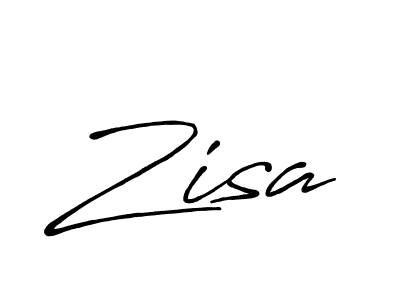 It looks lik you need a new signature style for name Zisa. Design unique handwritten (Antro_Vectra_Bolder) signature with our free signature maker in just a few clicks. Zisa signature style 7 images and pictures png