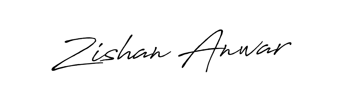 It looks lik you need a new signature style for name Zishan Anwar. Design unique handwritten (Antro_Vectra_Bolder) signature with our free signature maker in just a few clicks. Zishan Anwar signature style 7 images and pictures png