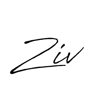 Make a short Ziv signature style. Manage your documents anywhere anytime using Antro_Vectra_Bolder. Create and add eSignatures, submit forms, share and send files easily. Ziv signature style 7 images and pictures png