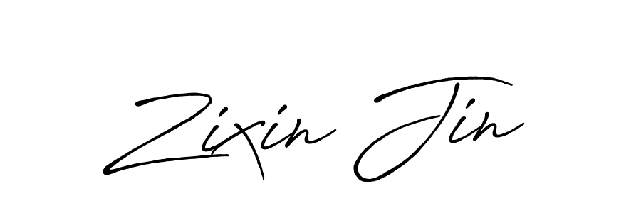 This is the best signature style for the Zixin Jin name. Also you like these signature font (Antro_Vectra_Bolder). Mix name signature. Zixin Jin signature style 7 images and pictures png