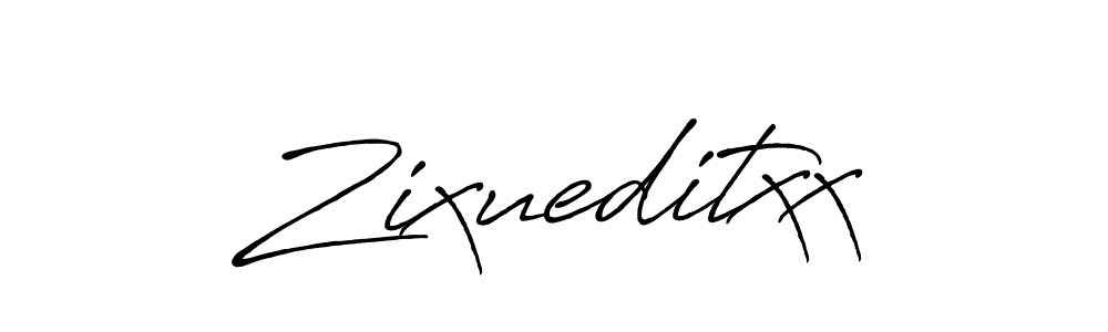 Also we have Zixueditxx name is the best signature style. Create professional handwritten signature collection using Antro_Vectra_Bolder autograph style. Zixueditxx signature style 7 images and pictures png
