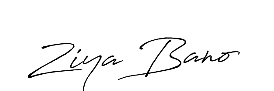 Here are the top 10 professional signature styles for the name Ziya Bano. These are the best autograph styles you can use for your name. Ziya Bano signature style 7 images and pictures png